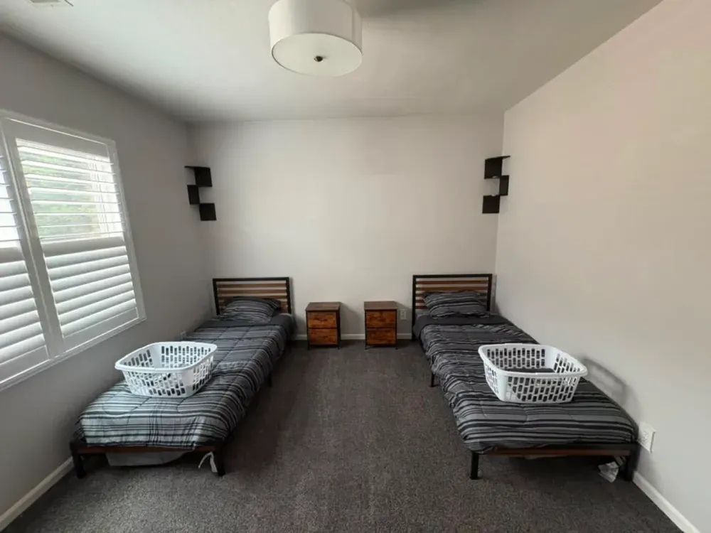 Bedroom — Stronger Roots sober living home