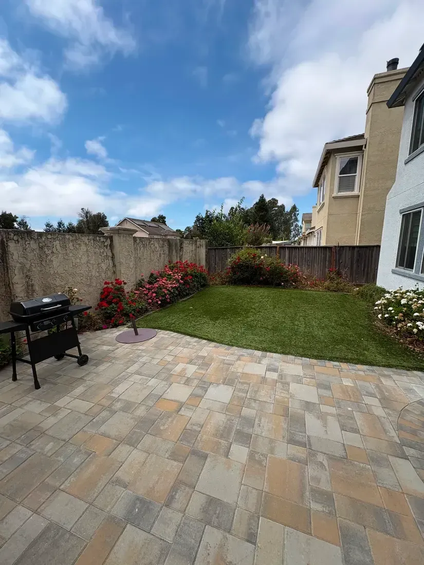 Backyard & Grill Area — Stronger Roots sober living home